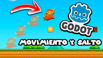 COMO CREAR Movimiento Plataformas 2D con GODOT 4
