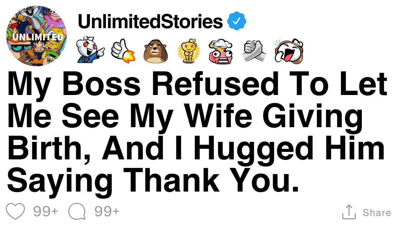 Мой начальник не позволил мне увидеть, как рожает моя жена, и я обнял его, говоря спасибо. [ПОЛНА...