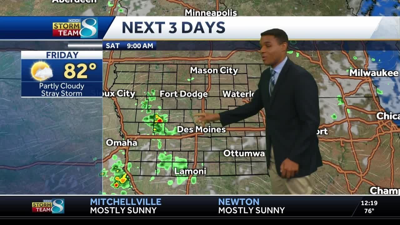 Near average temperatures and low storm chances this weekend before ...