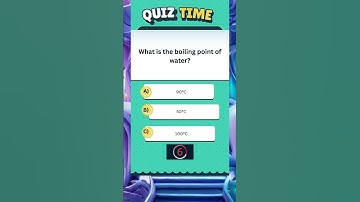 What is the boiling point of water? General knowledge | #shorts #short #generalknowledge