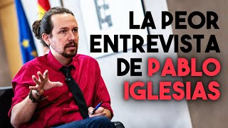 LA PEOR ENTREVISTA DE PABLO IGLESIAS | Rocío Monasterio es una persona muy inteligente | MADRID