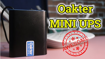 OAKTER Mini Router UPS Review in Tamil 🔥 Best Gadget for Routers on Power failure