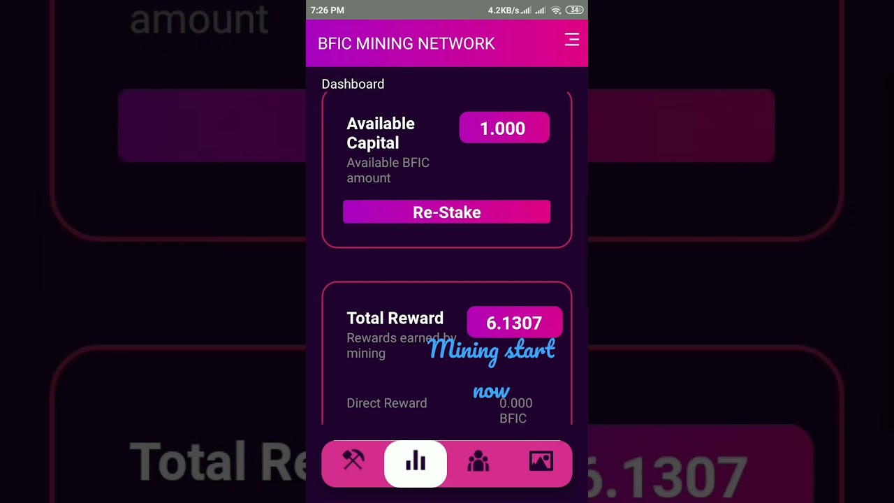 👉mining start now boom boom bfic coin💯