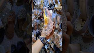 ✨ Designer Swarovski Back Strap Heels 👠💎 Luxury Party Wear Collection#shortvideo #jutti