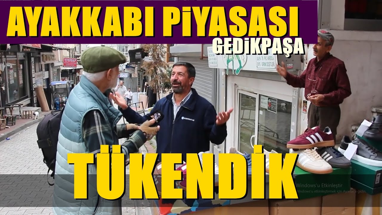 GEDİKPAŞA AYAKKABI PİYASASI TÜKENİŞE DOĞRU | KAPATAN KAPATANA #zdayı #sokakröportajları #piyasalar