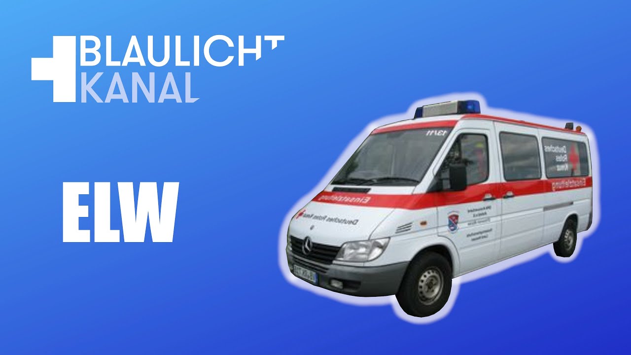 ELW 1 - Einsatzleitwagen des Sanitätszuges