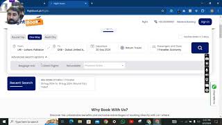 How to Book a Flight on FlightBook.pk | Complete Step-by-Step Tutorial for Easy Flight Booking screenshot 2