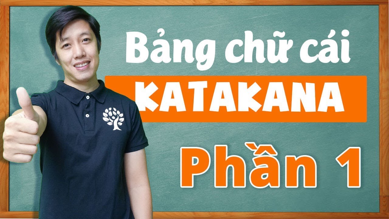 Học tiếng Nhật online - #7 Bảng chữ Katakana... - youtube