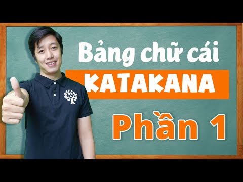 Video Học tiếng Nhật online - #7 Bảng chữ Katakana... - youtube