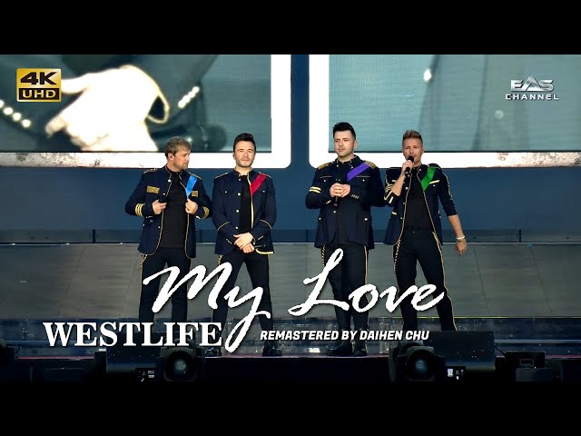 [Remastered 4K] My Love - Westlife • The Twenty Tour, Croke Park Dublin 2019 • EAS Channel class=