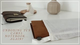 unboxing traveler's company standard camel ... again