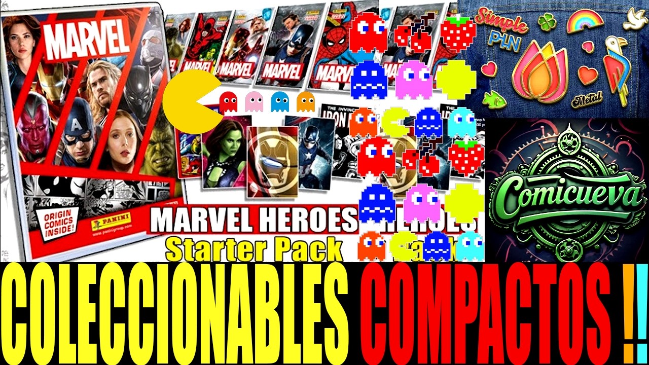 Поступила партия коллекционных предметов, в которую входят карточки Marvel, Tazos, значки и много...