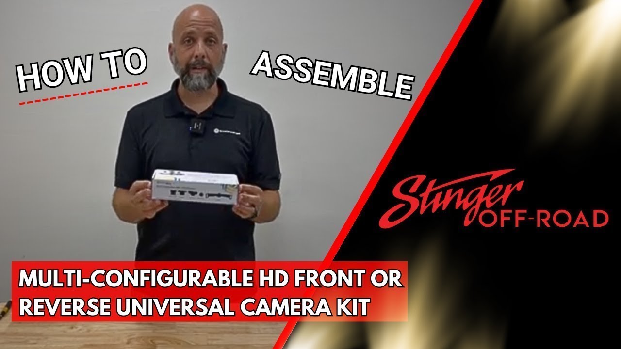How To: Assemble The Universal Camera Kit (HD Front Or Reverse) - YouTube