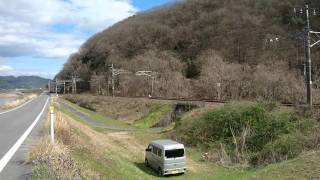 EF65-1124(特別なトワイライト8B)9031ﾚ 熊山付近通過