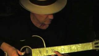 Video thumbnail of "When The Blues Comes To Texas - Acoustic Slide Blues"