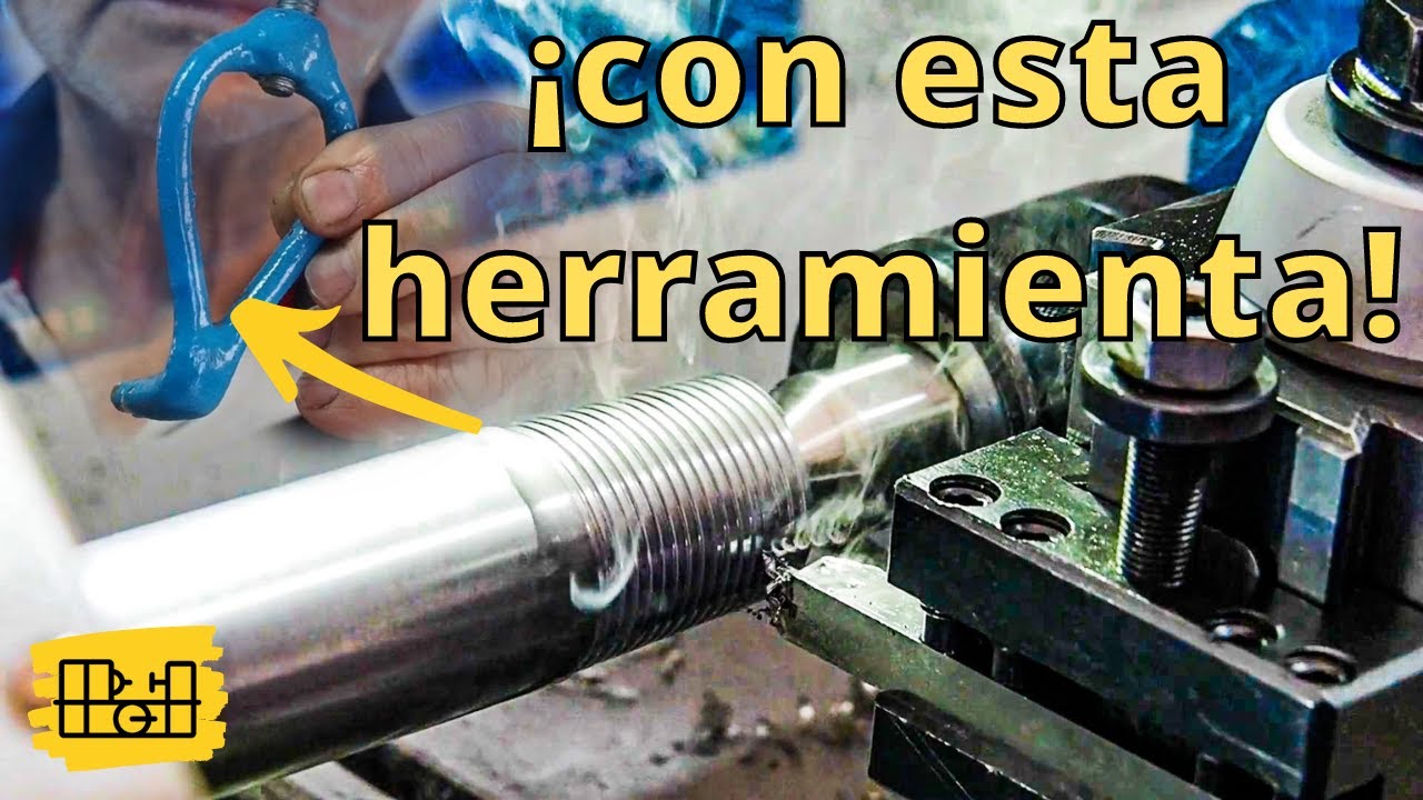 ROSCA CONICA en TORNO UNIVERSAL 