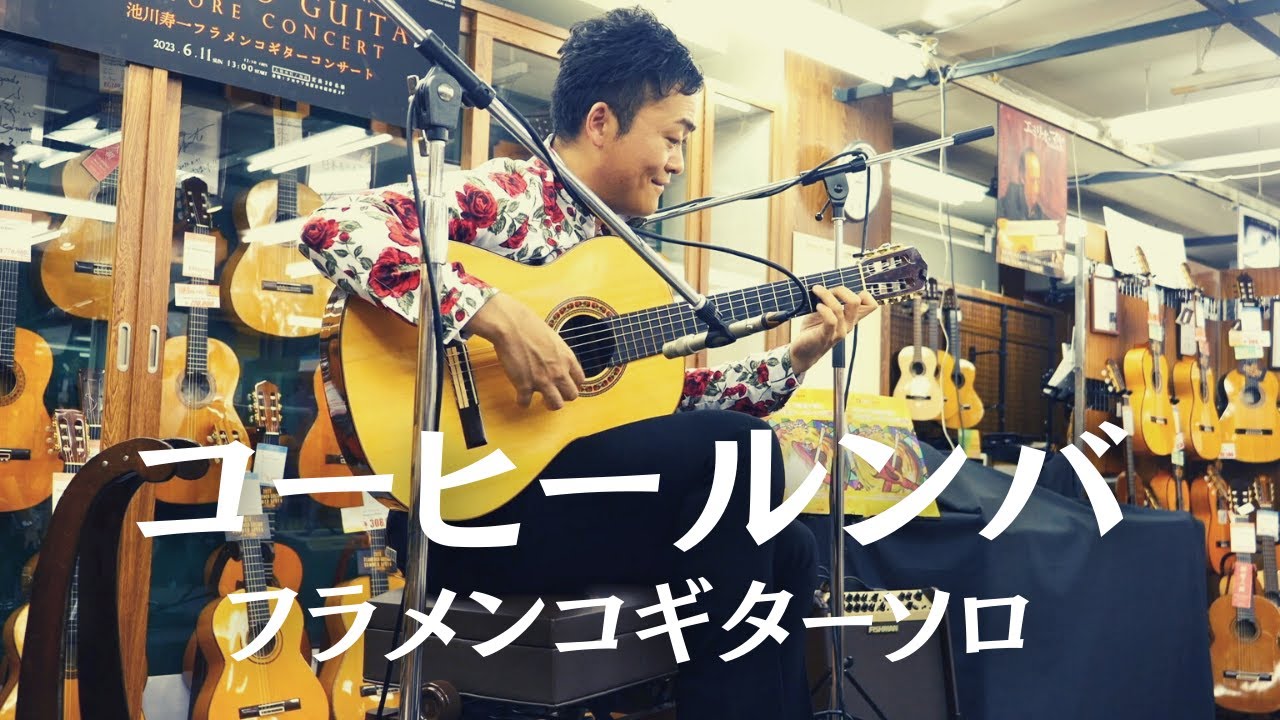 コーヒールンバ(Coffee Rumba)をフラメンコギター1本で弾いてみた