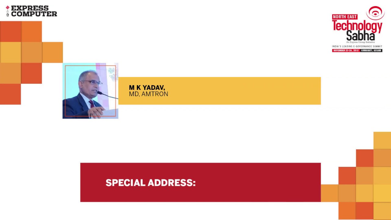 NE TechSabha | SH-Day1 | M K Yadav