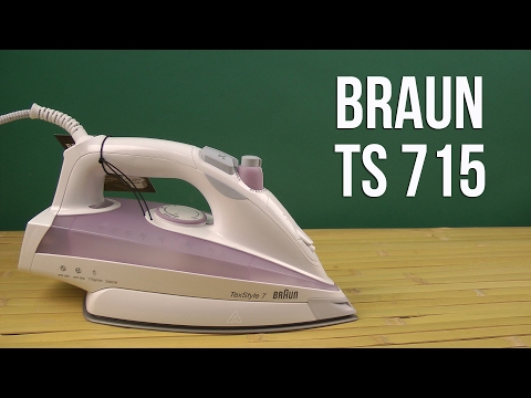Распаковка Braun TS 715