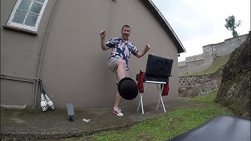 Hat and Cane Routine Practise - utilizing the One Button Remote