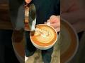 Basic latte art swan coffee latteart latte new viraltrending viral shorts art