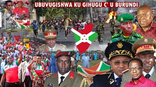 BIRIHUTIRWA: IMANA INTUMYE KUBWIRA ABARUNDI UGIYE KUBA PEREZIDA✍NDAYISHIMIYE AZIYAHUZA UMUGOZI APFE