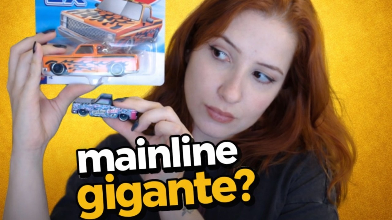 Esse hotwheels XL é gigante