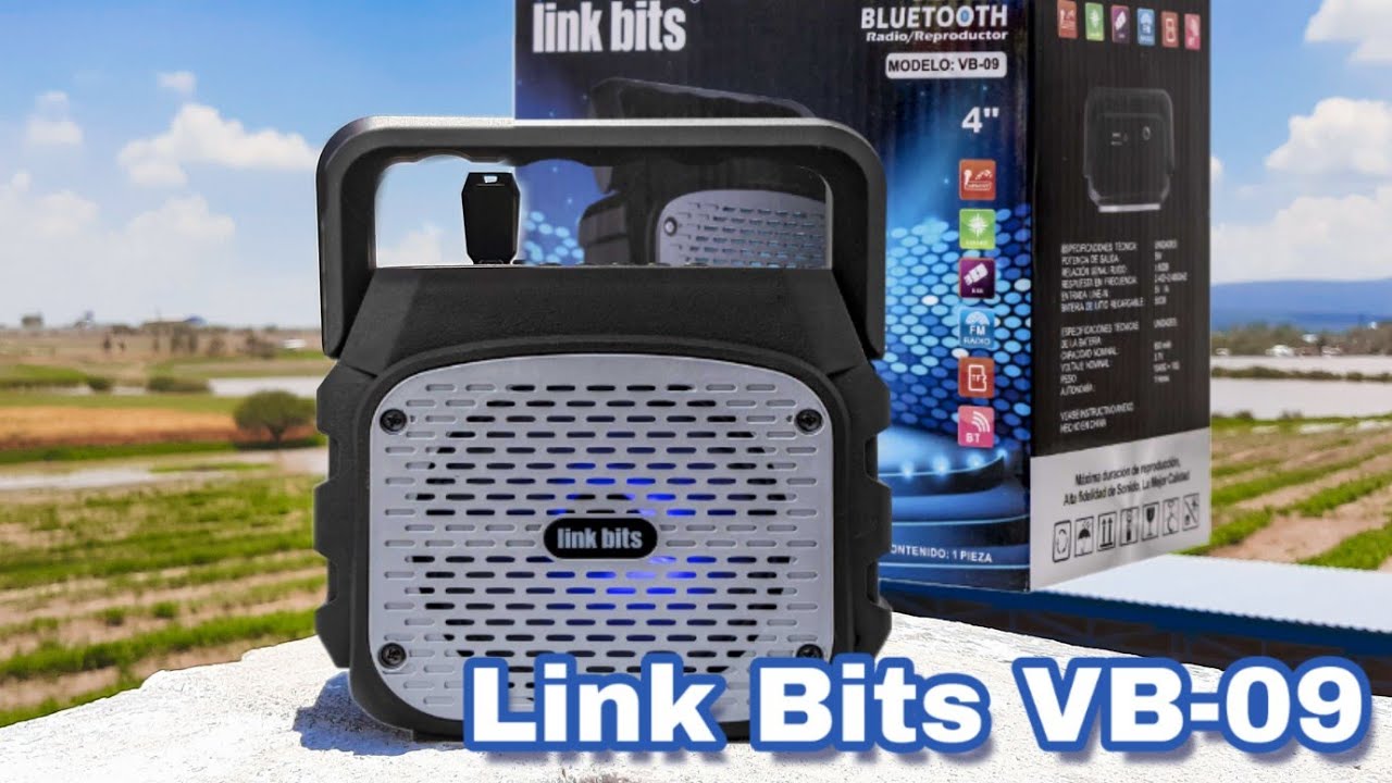 Bocina Link Bits VB09 de 4 Pulgadas para uso Rudo | Unboxing