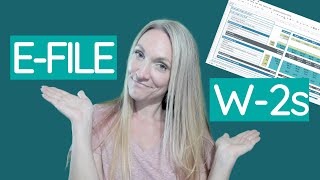 How Does an Employer File Form W2 Online {& free payroll spreadsheet template!}