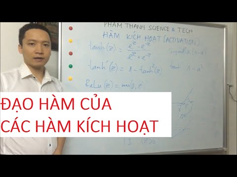 Video Mạng Nơ ron Chuyên sâu P5 - Cách tính đạo hàm của hàm... - youtube
