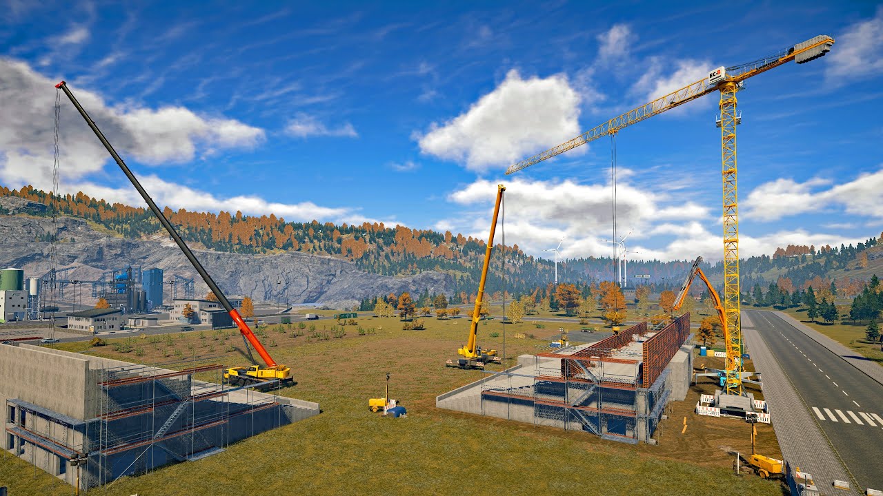 New Construction Simulator 2022 - Стадион (7/10) - Карта Германии 124 - Bau-Simulator