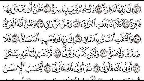 الشيخ أحمد العجمي جزء تبارك سورة القيامة