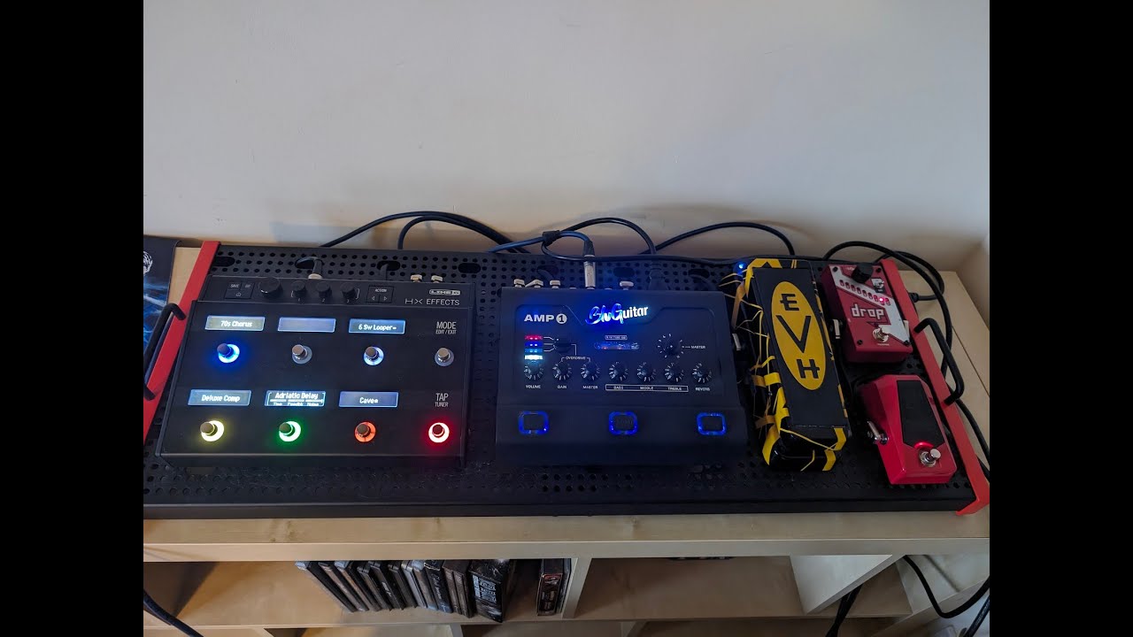 Setting up a Temple Audio Duo 34, feat. BluGuitar, HX Effects