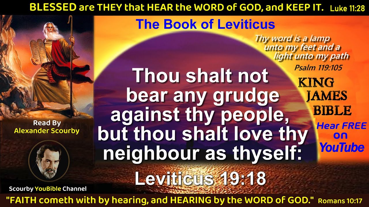 3 Book of LEVITICUS Audio with Text by Alexander Scourby God is