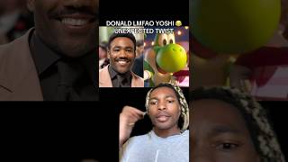 The most Non Chalant Dinosaur is incoming 😂 #supermariogalaxy #donaldglover #yoshi #movie #shorts