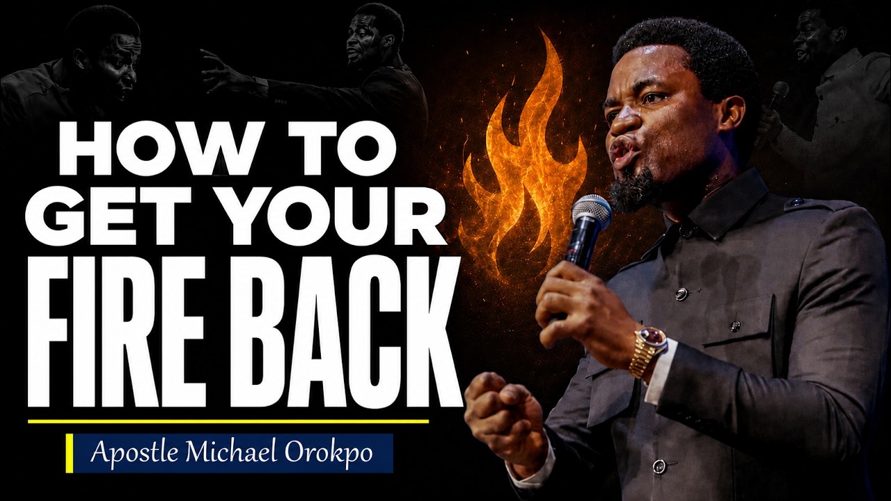 ⁣HOW TO REKINDLE YOUR SPIRITUAL FIRE || Apostle Michael Orokpo #apostlemichaelorokpomessages