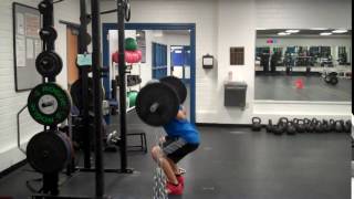 Chain Back Squat