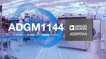 ADGM1144: 0 Hz/DC to 18 GHz, SP4T, MEMS Switch with the ADP7142 Linear Regulator