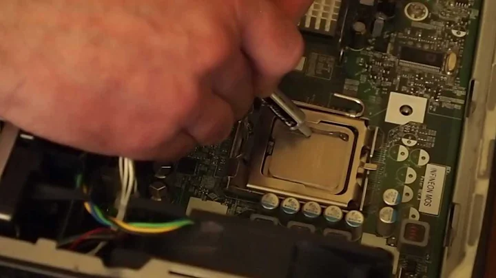 Upgrading the processor on an HP dc7800 desktop computer