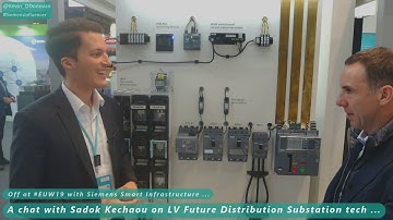 Siemens Smart Infrastructure at #EUW19 - A chat with Sadok Kechaou ...