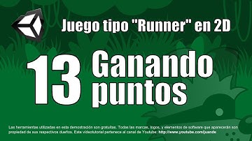 13 - Ganando puntos - Tutorial Unity 2D en español
