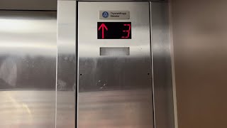 Westinghouse/ThyssenKrupp Synergy Traction Elevator at Bamberger’s/Macy’s, Menlo Park Mall