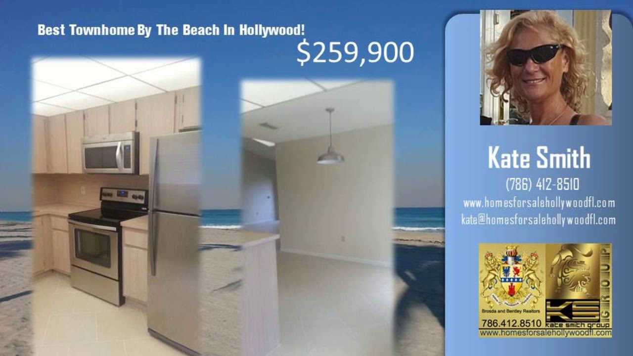 Townhomes for sale Hollywood FL YouTube