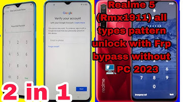 Realme 5 (Rmx1911) Hard Reset  !  All Type Password lock, Pattern Lock Remove Without PC 100% free