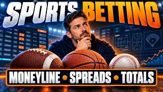 Details Sports Betting Explained Moneyline, Spreads & Totals #sportsbetting Update