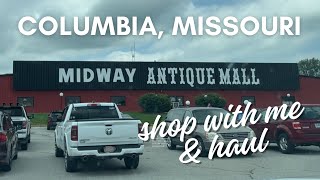 Midway Antique Mall Columbia, MO | Shop with me & HAUL