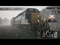 TSW2 - SD40 Operating Demonstration - SD40-2 On Sand Patch Grade