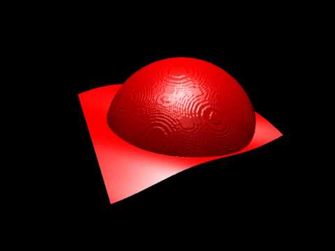 Interference Pattern Simulation (Cloth Sim)