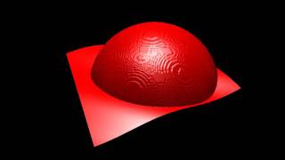 Interference Pattern Simulation (Cloth Sim)