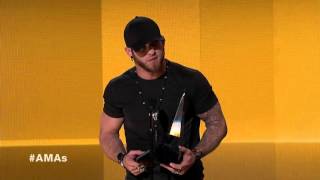 Brantley Gilbert Wins Favorite Country Album - AMA 2014